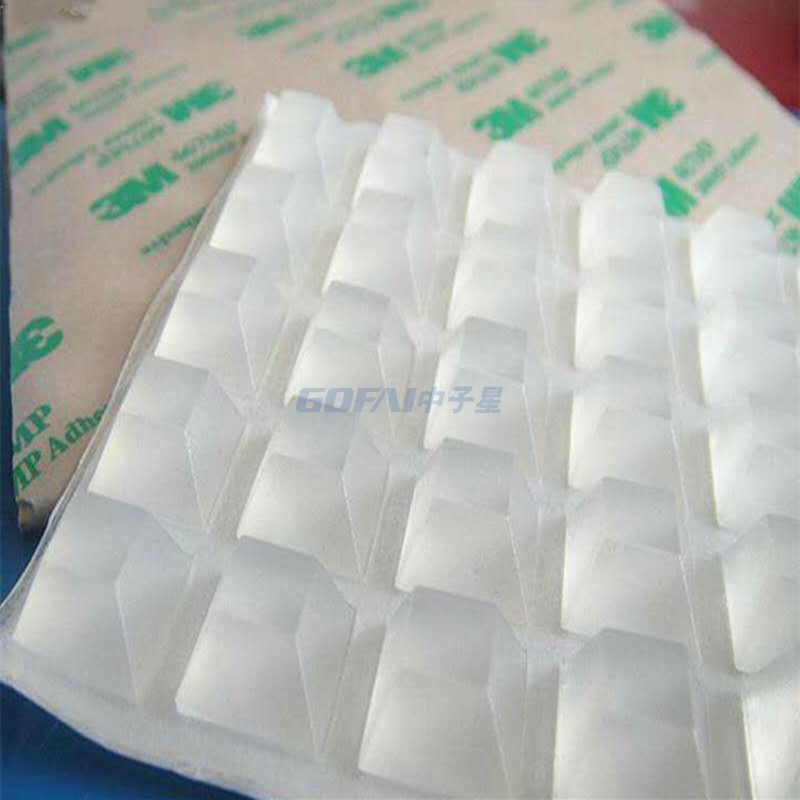 3M粘合剂透明硅橡胶保险杠垫制造