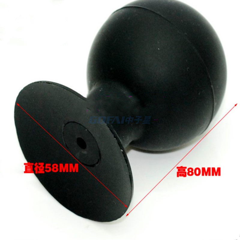 OEM定制防静电真空橡胶硅胶吸盘球开口吸球支架手机支架适用于智能手机液晶玻璃