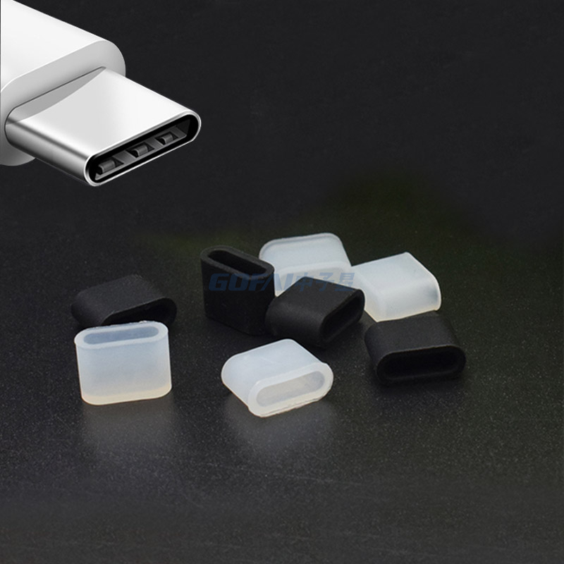 定制设计防尘USB笔记本电脑橡胶插头塞子防尘罩定制高温防尘黑色硅胶插头卡槽盖